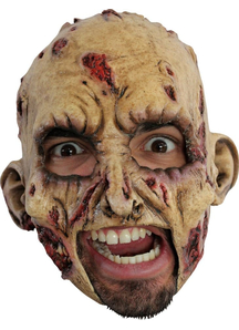 Zombie Latex Mask For Halloween - 18261